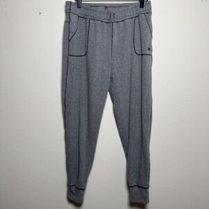 Albion Women At Ease Jogger Pants Large Gray Pull On Lounge Comfort